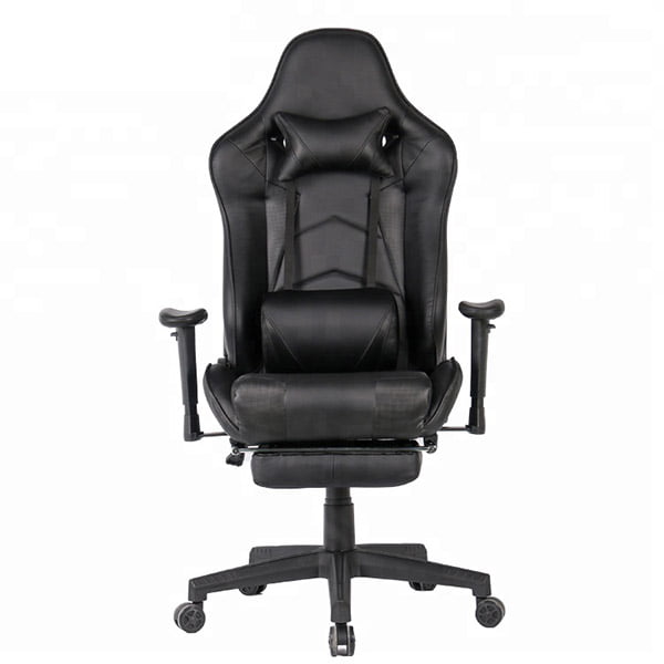 Black Video Rocker Game Chair Racing Office Chair Racing Rocker Gaming Chair