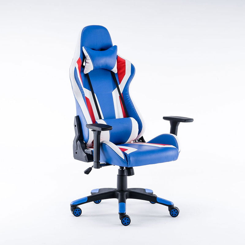 Factory Direct Custom Logo PU Leather PC RGB LED Gaming Chair