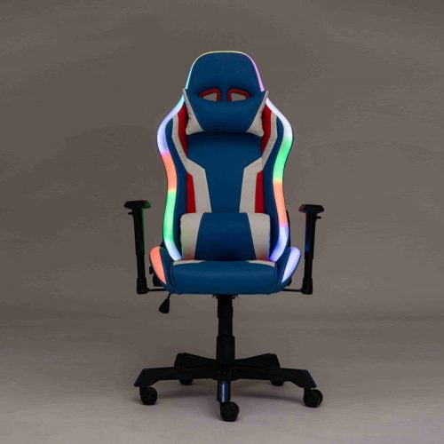 Custom Logo PU Leather PC RGB LED Gaming Chair