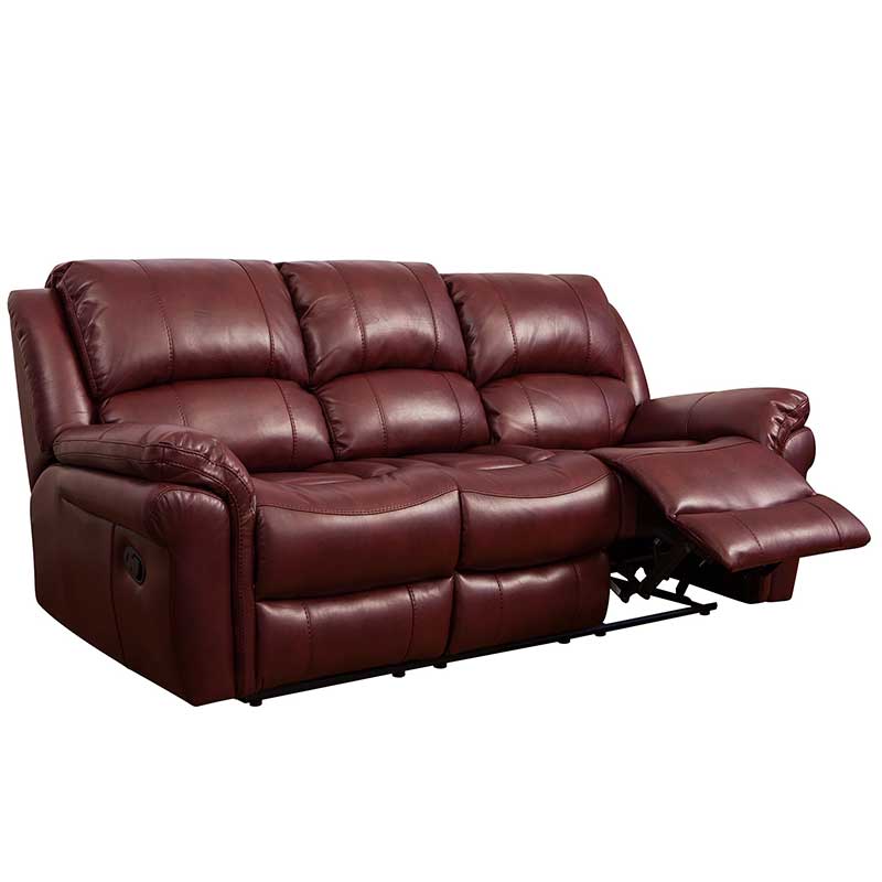 Sectional Leather Recliner Sofa, Two Tone Leather Recliner Sofa Bed